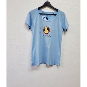Morpho Women’s PERU Blue T-Shirt NWT Size Large